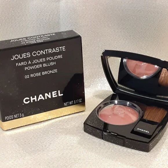 CHANEL JOUES CONTRASTE Powder Blush- Rose Bronze - Picture 2 of 7